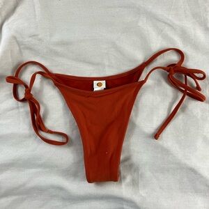 Tropic of C Burnt Orange Bikini Bottom